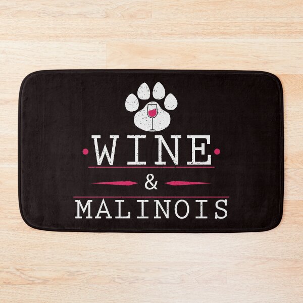 Item preview, Wine and Malinois dog paw gift designed and sold by torlei565.