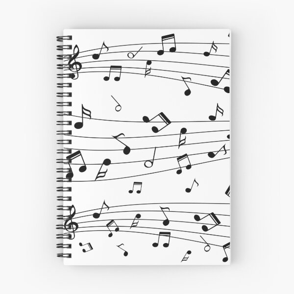 Item preview, Black Music Notes And Treble Clef designed and sold by Primroaddesigns.