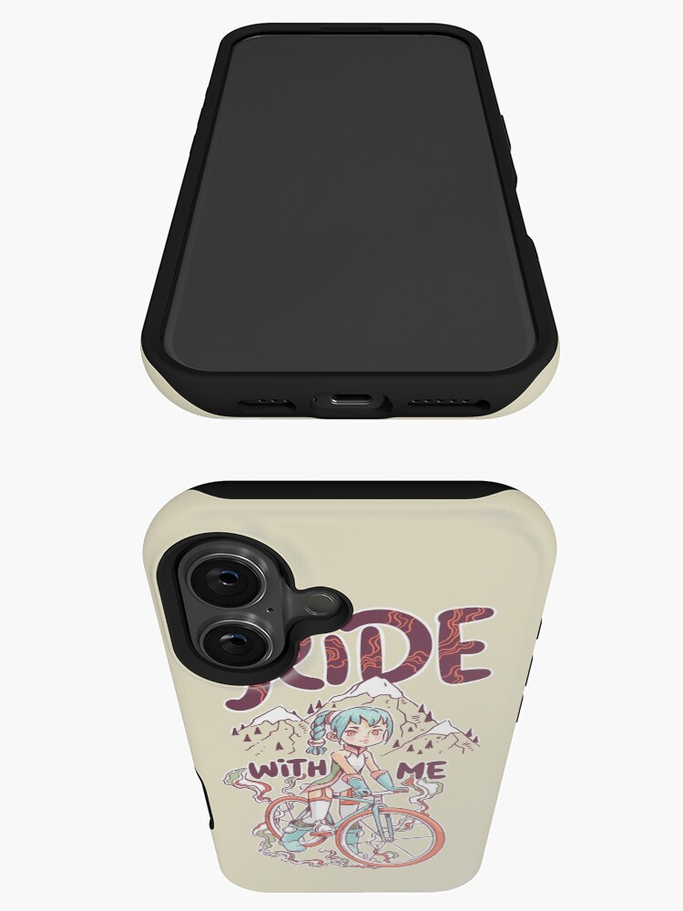 Thumbnail 3 of 4, iPhone Case, Ride With Me designed and sold by freeminds.