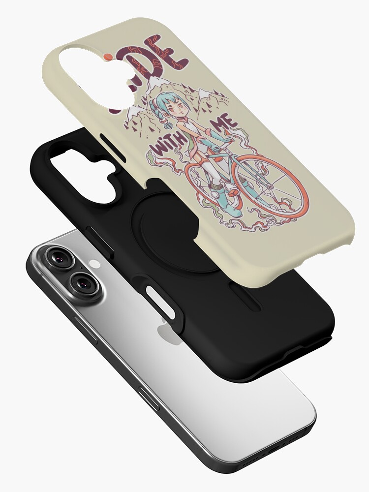 Thumbnail 2 of 4, iPhone Case, Ride With Me designed and sold by freeminds.