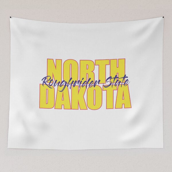 Item preview, State of North Dakota, Roughrider State, Nickname of North Dakota.   designed and sold by oleo79.