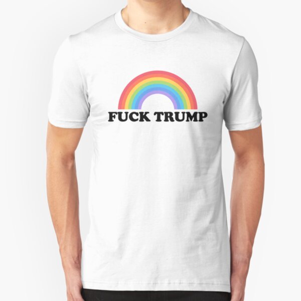 FUCK TRUMP Slim Fit T-Shirt