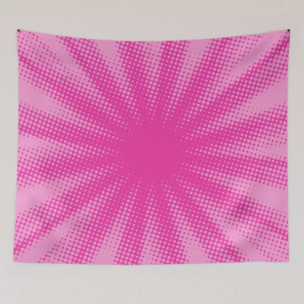 Item preview, Halftone Sunrise PINK designed and sold by Zethinova.