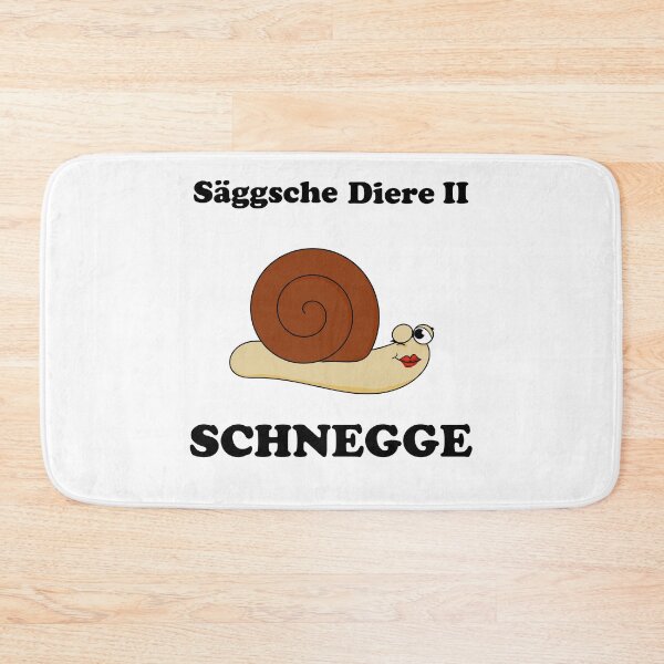 Item preview, Saxon animals - The snail Schnegge designed and sold by shirts4people.