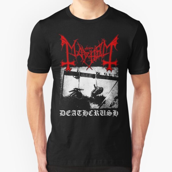 Mayhem Deathcrush Euronymous Dead Varg Slim Fit T-Shirt