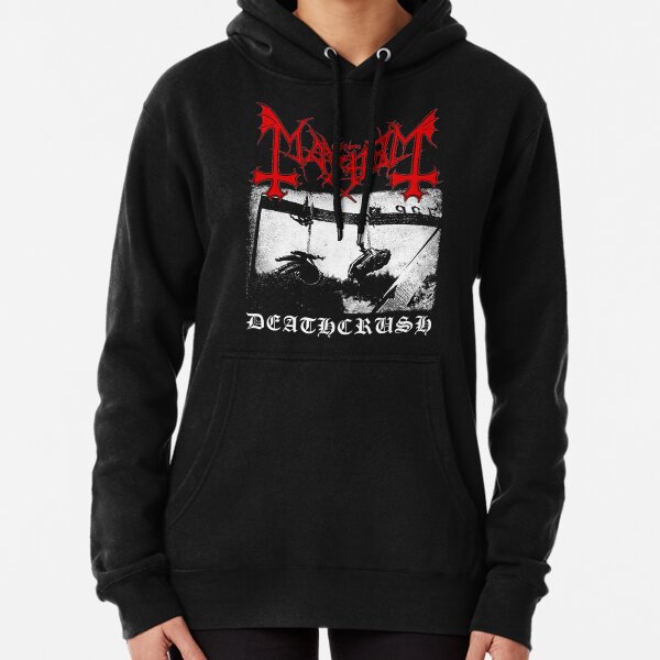 Mayhem Deathcrush Euronymous Dead Varg Pullover Hoodie