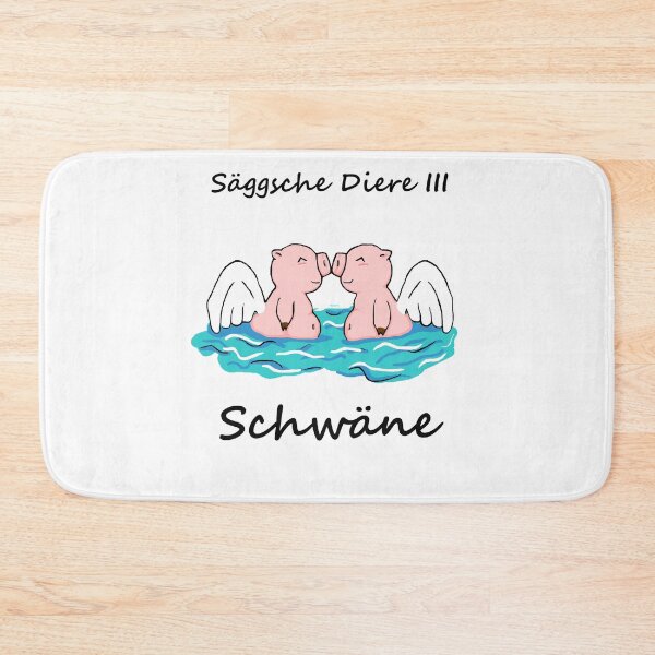 Item preview, Saxon animals - The swans pigs designed and sold by shirts4people.