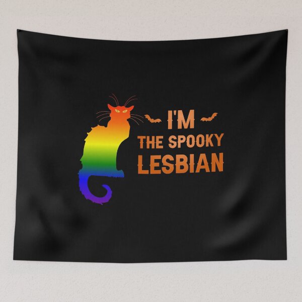 Item preview, I'm the Spooky Lesbian Halloween designed and sold by DirtyOnion.