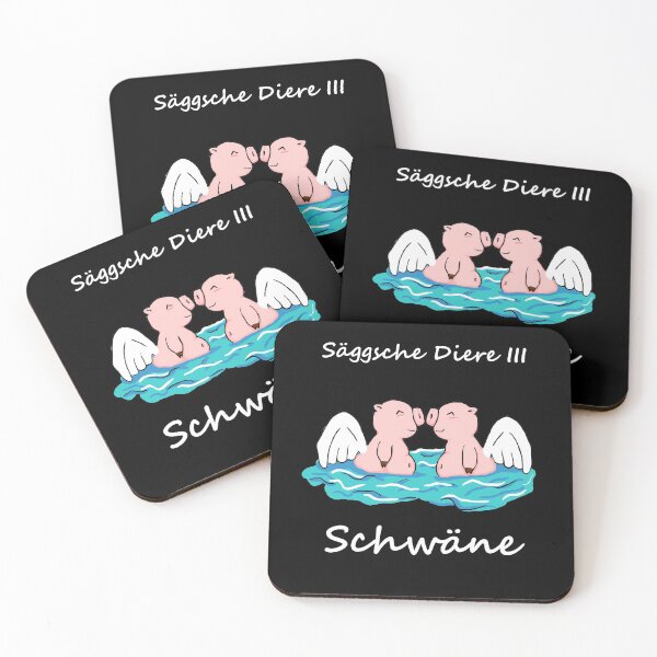Item preview, Saxon animals - The swans pigs designed and sold by shirts4people.