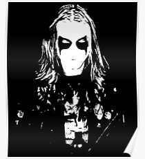 Mayhem Black Metal Dead Per Yngve Ohlin Poster