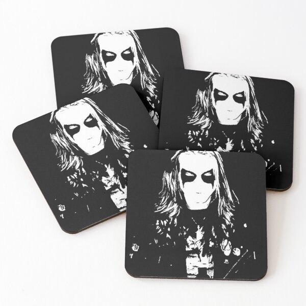Mayhem Black Metal Dead Per Yngve Ohlin Coasters (Set of 4)