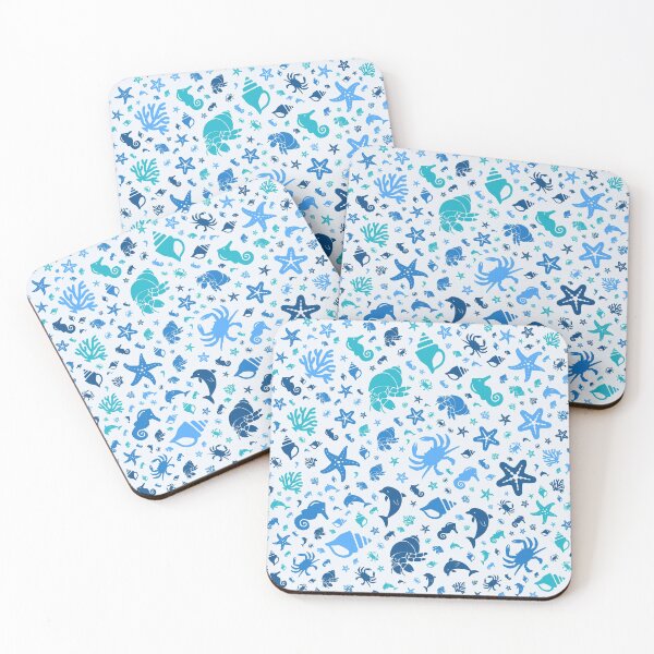 Item preview, Sea life pattern designed and sold by k9printart.