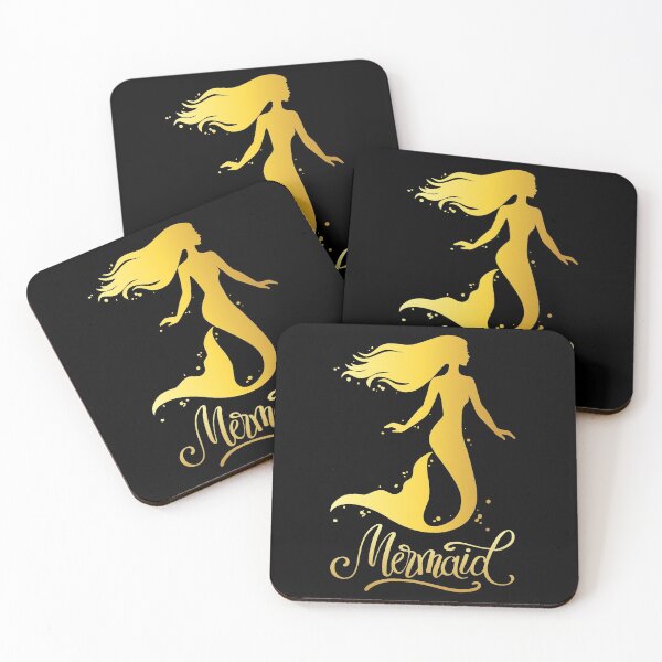 Item preview, Pretty Gold Mermaid Life designed and sold by SwagHut.