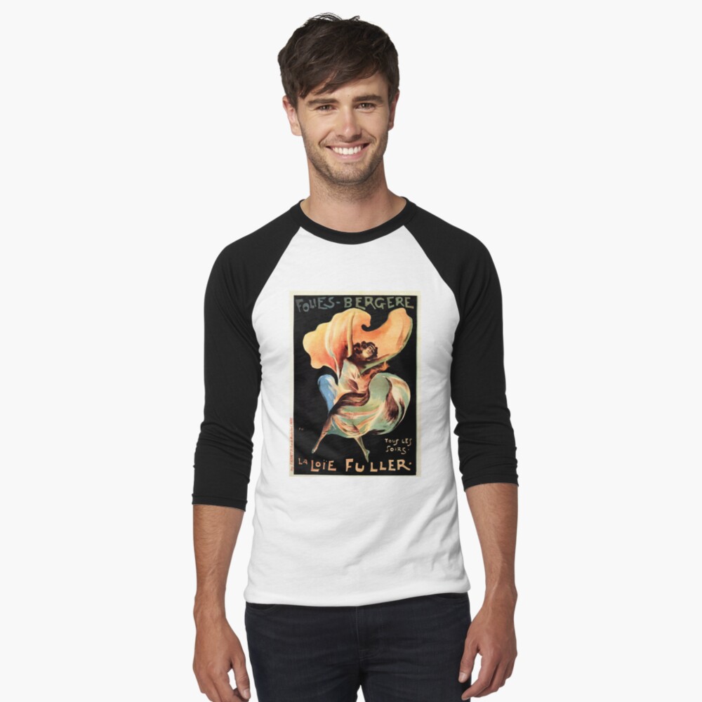 Item preview, Baseball ¾ Sleeve T-Shirt designed and sold by retroposters.