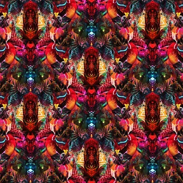 Artwork thumbnail, Rugged Rug Rag Rugs (pattern) by Yampimon
