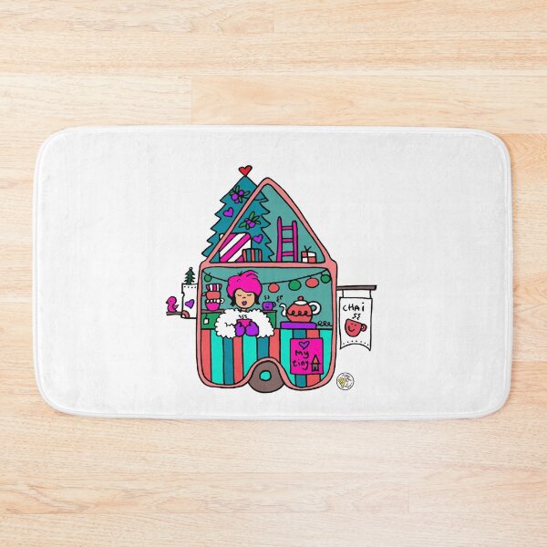 Item preview, Tiny house cabin xmas christmas designed and sold by mellowdays.