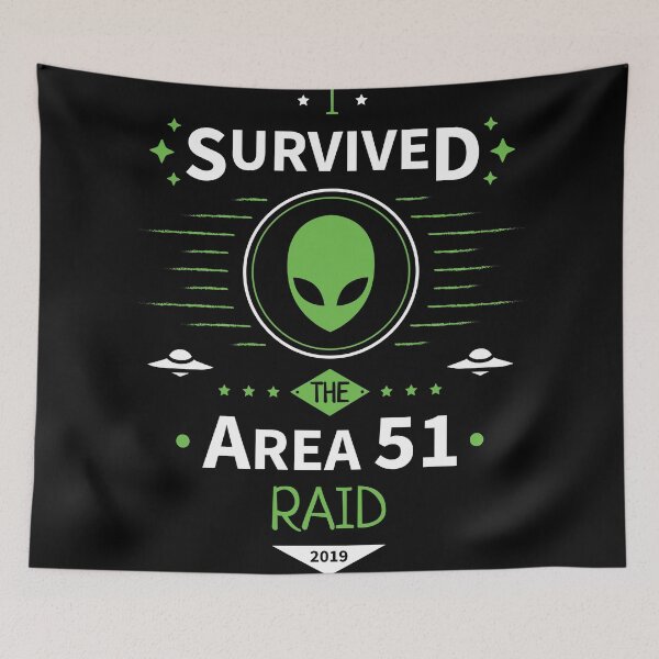 Item preview, Area 51 Raid designed and sold by ShirtBricks.
