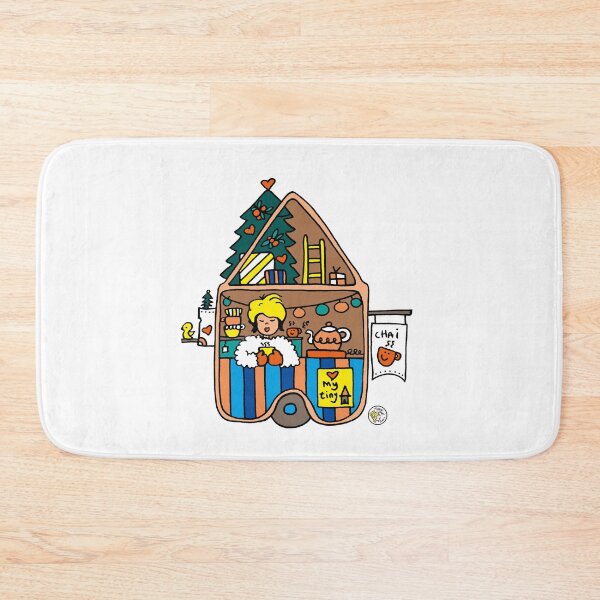 Item preview, Tiny house cabin xmas christmas designed and sold by mellowdays.