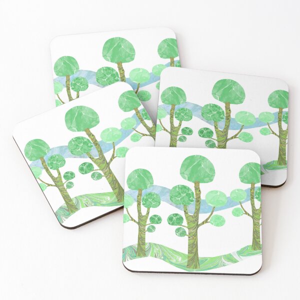 Item preview, Cloud Pruned Trees designed and sold by MarbleCloud.