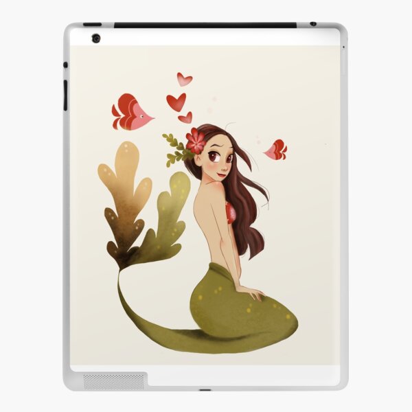 Sirène verte by sophiescolors Skin adhésive iPad