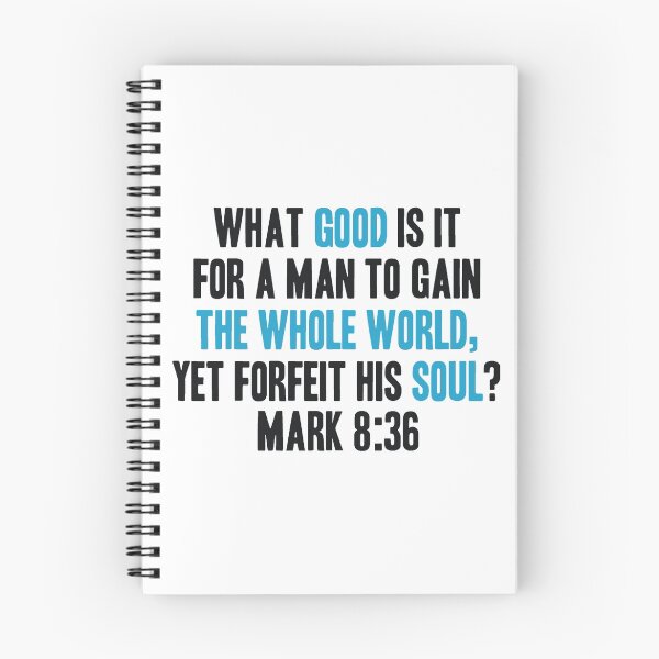 Item preview, What Good is it for a Man to Gain the Whole World, Yet Forfeit his Soul? designed and sold by parable.