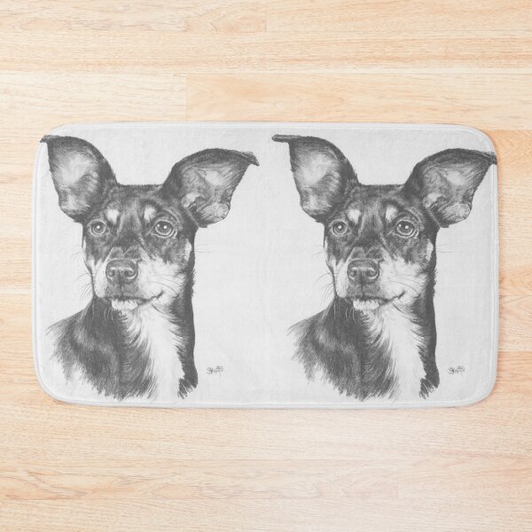 Item preview, Chiweenie Portrait in Graphite designed and sold by BarbBarcikKeith.