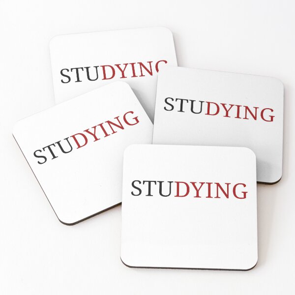 Item preview, STUDYING DYING - Studying - Stu (dying) designed and sold by kailukask.
