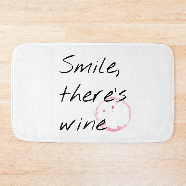 Item preview, Smile, there's wine designed and sold by lukassfr.