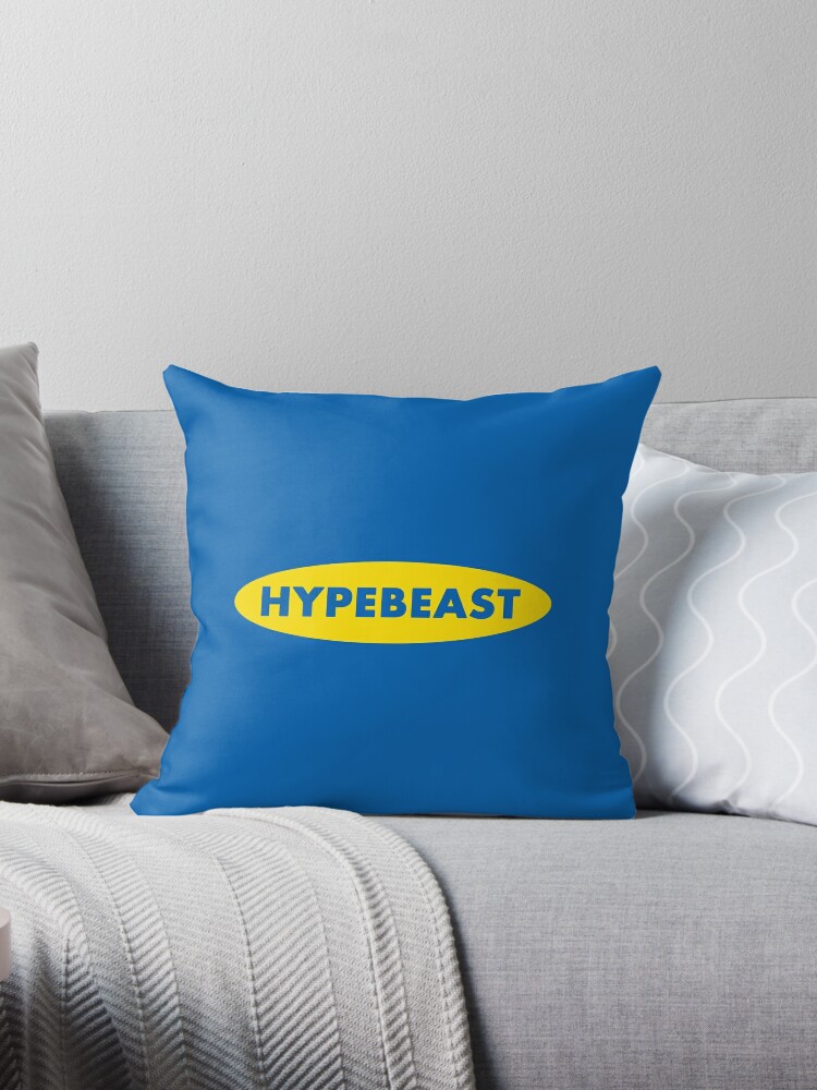  Hypebeast Sneaker Pillows Soft Logo Plush Throw Pillow