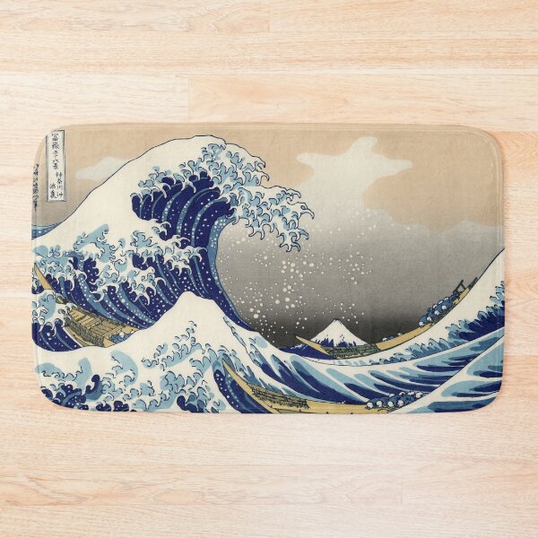 Item preview, The Great Wave Off Kanagawa designed and sold by maryedenoa.