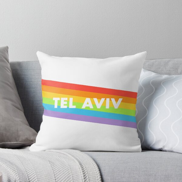 Item preview, Tel Aviv Rainbow Flag designed and sold by lukassfr.