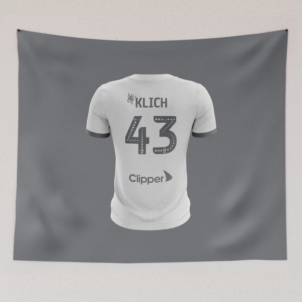 Item preview, Mateusz Klich 2019/20 Home Kit designed and sold by lufcveverybody.