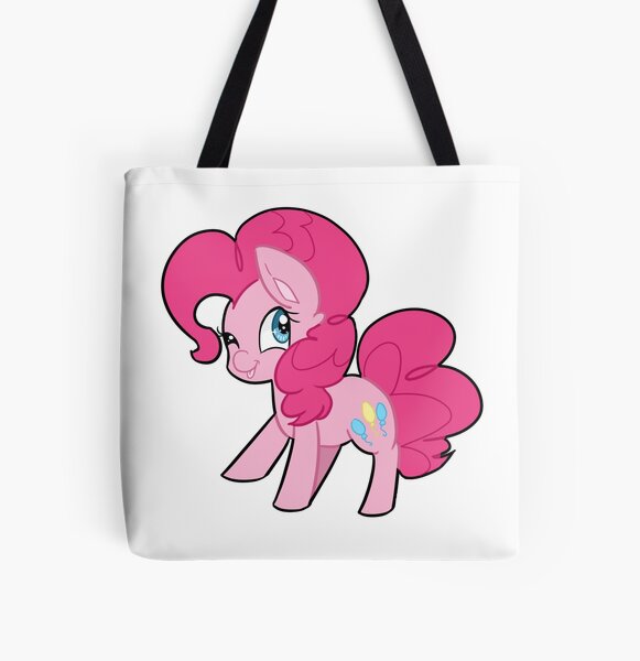 Pinkie Pony Tote Bags | Redbubble