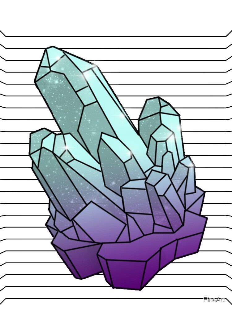 Crystal Gemstone by FinsArt