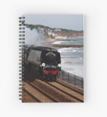 Southern Railway 34067 'Tangmere' at Dawlish Spiral Notebook