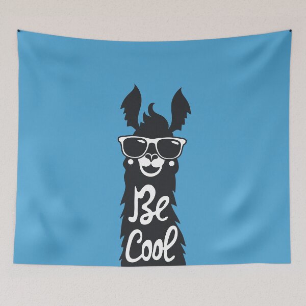 Item preview, Be Cool Llama with Sunglasses designed and sold by SwagHut.