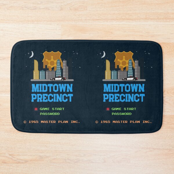 Item preview, Midtown Precinct Classic Video Game Title Screen designed and sold by Legit Hooligan.