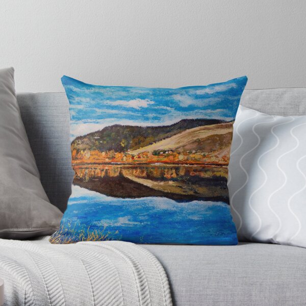 Wonderland Lake, Boulder Colorado Throw Pillow