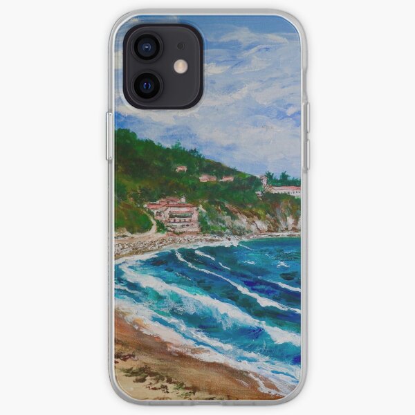 Burnout Beach, Palos Verdes Pennisula iPhone Soft Case