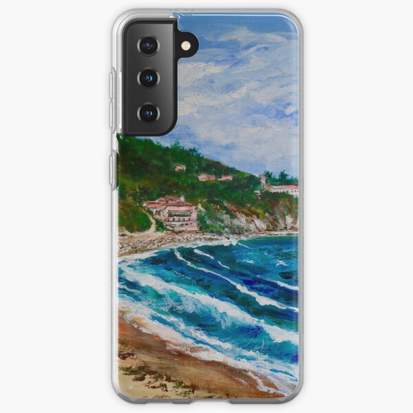 Burnout Beach, Palos Verdes Pennisula Samsung Galaxy Soft Case