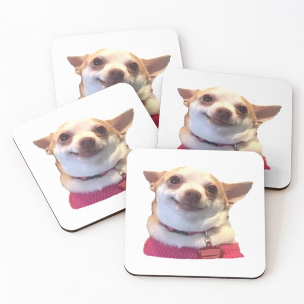 Item preview, Chihuahua meme smiling designed and sold by egwebb.