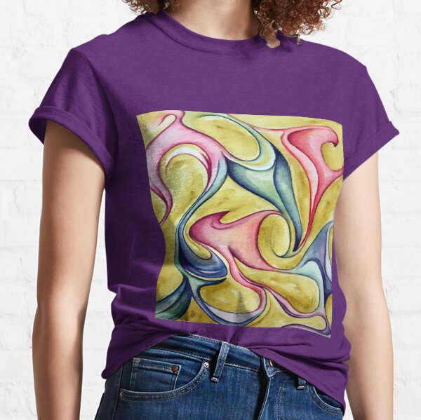 Acuarela 1 Camiseta clásica