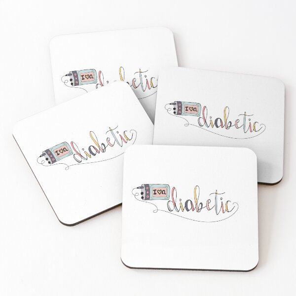 Item preview, I Heart a Diabetic - black letters for light backgrounds designed and sold by Carly Tino Coaching LLC.