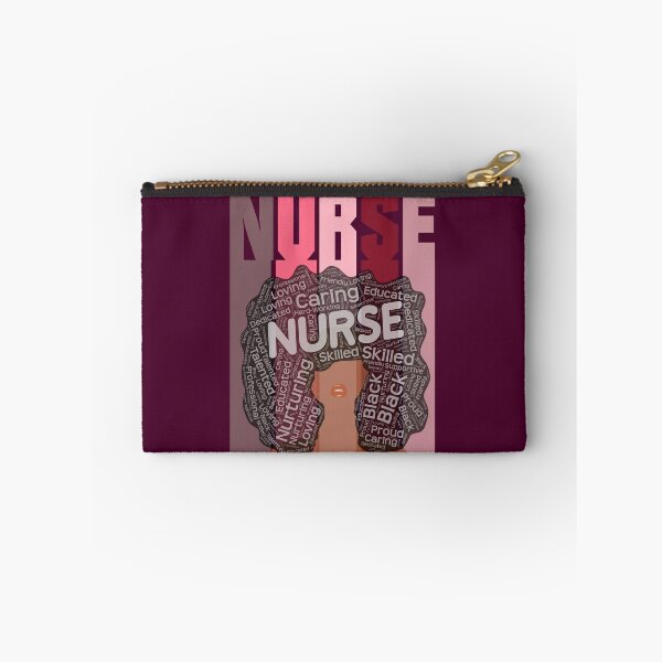Item preview, Black Nurse Words in Afro Art designed and sold by blackartmatters.