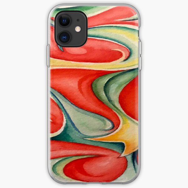 Acuarela 3 Funda blanda para iPhone