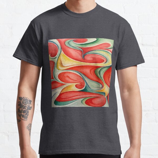 Acuarela 3 Camiseta clásica