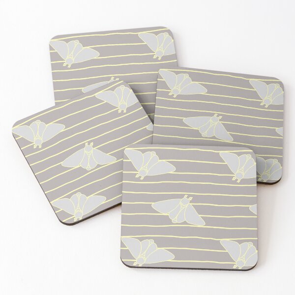 Item preview, Neutral Moths designed and sold by Giliane Bader.