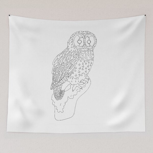 Item preview, Tawny Owl designed and sold by nolessjess.