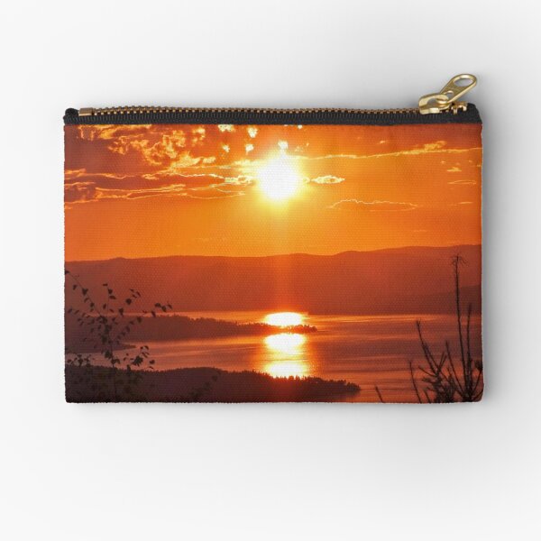 Sunset from Boulder Road Zipper Pouch