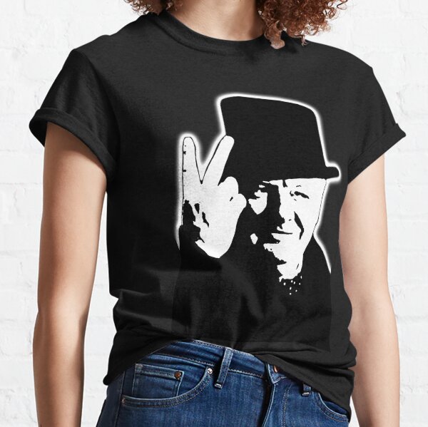 V sign. Victory, V, 1943, WWII, Winston, Churchill, British prime minister. Classic T-Shirt